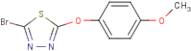 2-Bromo-5-(4-methoxyphenoxy)-1,3,4-thiadiazole