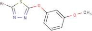 2-Bromo-5-(3-methoxyphenoxy)-1,3,4-thiadiazole