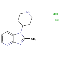 4-{2-Methyl-1H-imidazo[4,5-b]pyridin-1-yl}piperidine dihydrochloride