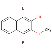 1,4-Dibromo-3-methoxynaphthalen-2-ol