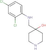 4-{[(2,4-Dichlorophenyl)amino]methyl}piperidin-4-ol