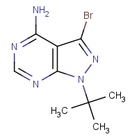 4-Amino-3-bromo-1-(tert-butyl)-1H-pyrazolo[3,4-d]pyrimidine