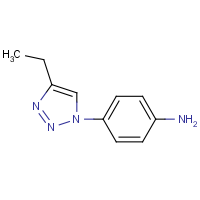 4-(4-Ethyl-1H-1,2,3-triazol-1-yl)aniline