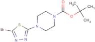 tert-Butyl 4-(5-bromo-1,3,4-thiadiazol-2-yl)piperazine-1-carboxylate