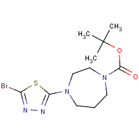 tert-Butyl 4-(5-bromo-1,3,4-thiadiazol-2-yl)homopiperazine-1-carboxylate