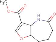 Methyl 5-oxo-4H,5H,6H,7H,8H-furo[3,2-b]azepine-3-carboxylate