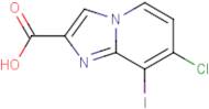 7-Chloro-8-iodoimidazo[1,2-a]pyridine-2-carboxylic acid