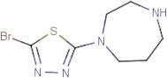 1-(5-Bromo-1,3,4-thiadiazol-2-yl)homopiperazine