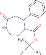 tert-Butyl 5-oxo-7-phenylhomopiperazine-1-carboxylate