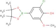 3-Chloro-4-hydroxy-5-methoxyphenylboronic acid, pinacol ester