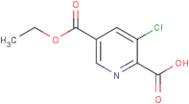 3-Chloro-5-(ethoxycarbonyl)pyridine-2-carboxylic acid