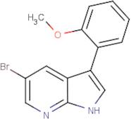 5-Bromo-3-(2-methoxyphenyl)-1H-pyrrolo[2,3-b]pyridine