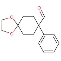 8-Phenyl-1,4-dioxaspiro[4.5]decane-8-carbaldehyde