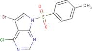 5-Bromo-4-chloro-7-(4-methylbenzenesulfonyl)-7H-pyrrolo[2,3-d]pyrimidine
