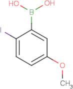 (2-Iodo-5-methoxyphenyl)boronic acid