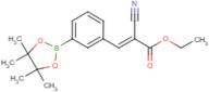 Ethyl (2E)-2-cyano-3-[3-(tetramethyl-1,3,2-dioxaborolan-2-yl)phenyl]prop-2-enoate