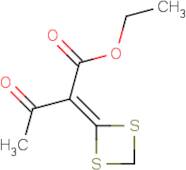 Ethyl 2-(1,3-dithietan-2-ylidene)-3-oxobutanoate