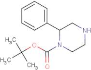 2-Phenylpiperazine, N1-BOC protected