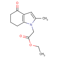 Ethyl 2-(2-methyl-4-oxo-4,5,6,7-tetrahydro-1H-indol-1-yl)acetate