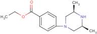 Ethyl 4-[(3R,5S)-3,5-dimethylpiperazin-1-yl]benzoate