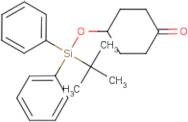 4-{[tert-Butyl(diphenyl)silyl]oxy}cyclohexan-1-one