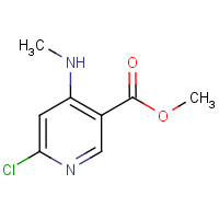 Methyl 6-chloro-4-(methylamino)pyridine-3-carboxylate