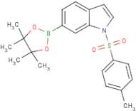 1-[(4-Methylbenzene)sulfonyl]-6-(tetramethyl-1,3,2-dioxaborolan-2-yl)-1H-indole