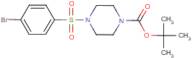 tert-Butyl 4-[(4-bromobenzene)sulfonyl]piperazine-1-carboxylate