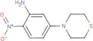 2-Nitro-5-(thiomorpholin-4-yl)aniline