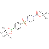 tert-Butyl 4-{[4-(tetramethyl-1,3,2-dioxaborolan-2-yl)benzene]sulfonyl}piperazine-1-carboxylate