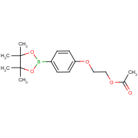 2-(4-(4,4,5,5-Tetramethyl-1,3,2-dioxaborolan-2-yl)phenoxy)ethyl acetate