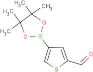 4-(Tetramethyl-1,3,2-dioxaborolan-2-yl)thiophene-2-carbaldehyde