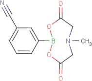 3-(6-Methyl-4,8-dioxo-1,3,6,2-dioxazaborocan-2-yl)benzonitrile