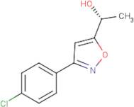 (1R)-1-[3-(4-Chlorophenyl)-1,2-oxazol-5-yl]ethan-1-ol