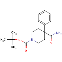 tert-Butyl 4-carbamoyl-4-phenylpiperidine-1-carboxylate