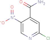 2-Chloro-5-nitropyridine-4-carboxamide