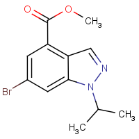 Methyl 6-bromo-1-(propan-2-yl)-1H-indazole-4-carboxylate