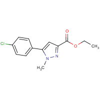 Ethyl 5-(4-chlorophenyl)-1-methyl-1H-pyrazole-3-carboxylate