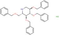 (2S,3S,4S,5R)-3,4,5-Tris(benzyloxy)-2-[(benzyloxy)methyl]piperidine hydrochloride