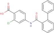 4-[(Biphenyl-2-ylcarbonyl)amino]-2-chlorobenzoic acid