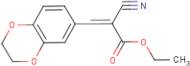 Ethyl 2-cyano-3-(2,3-dihydro-1,4-benzodioxin-6-yl)prop-2-enoate