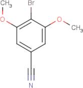 4-Bromo-3,5-dimethoxybenzonitrile