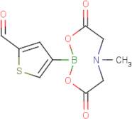 4-(6-Methyl-4,8-dioxo-1,3,6,2-dioxazaborocan-2-yl)thiophene-2-carbaldehyde