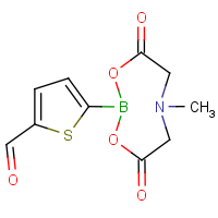 5-(6-Methyl-4,8-dioxo-1,3,6,2-dioxazaborocan-2-yl)thiophene-2-carbaldehyde