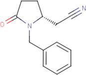 (R)-1-Benzyl-5-oxo-pyrrolidin-2-yl acetonitrile