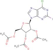 6-Chloro-2-iodo-9-(2',3',5'-tri-O-Acetyl-Beta-D-Ribofuranosyl)purine