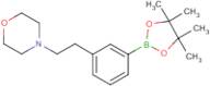 4-{2-[3-(4,4,5,5-Tetramethyl-[1,3,2]dioxaborolan-2-yl)-phenyl]-ethyl}-morpholine