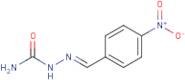 (E)-2-(4-Nitrobenzylidene)hydrazinecarboxamide