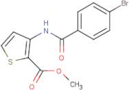 Methyl 3-[(4-bromobenzene)amido]thiophene-2-carboxylate