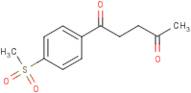 1-(4-Methanesulfonylphenyl)pentane-1,4-dione